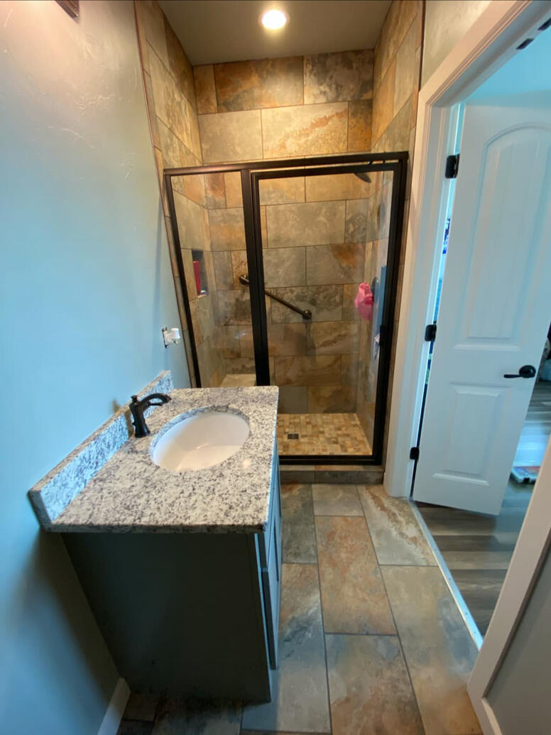 Closet to Bathroom Conversion